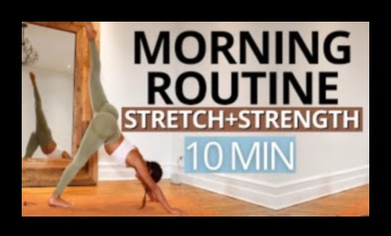 Stretch Sunrise: Exerciții în aer liber de dimineață pentru flexibilitate